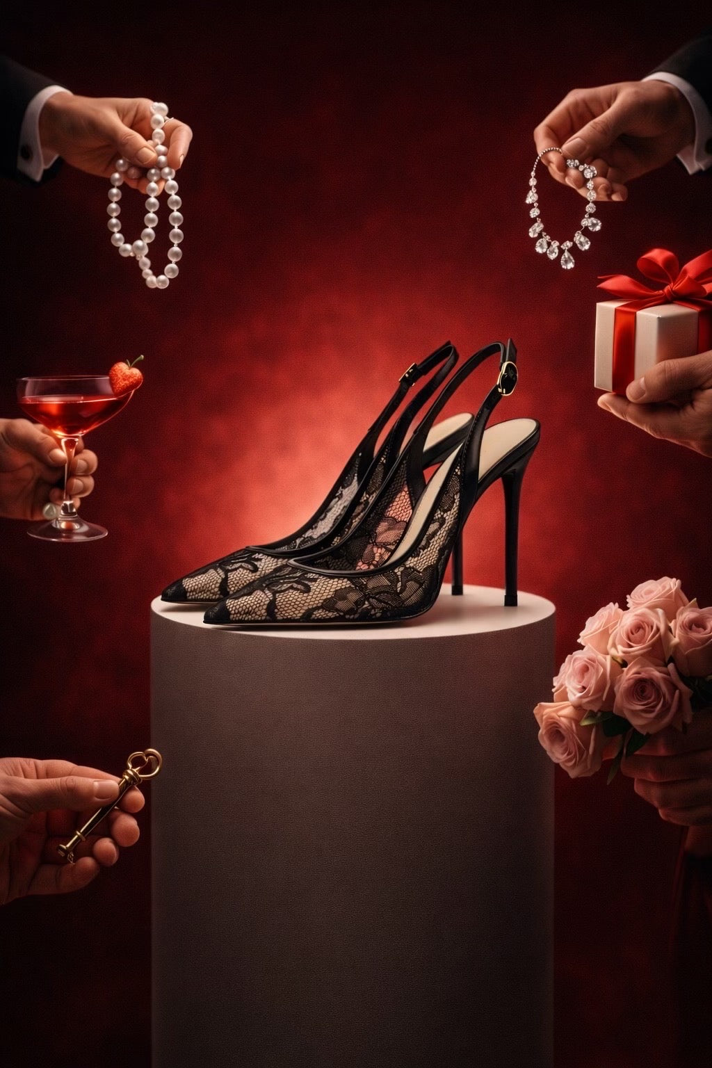 Lace Heels | LaceOfLove By Pérola