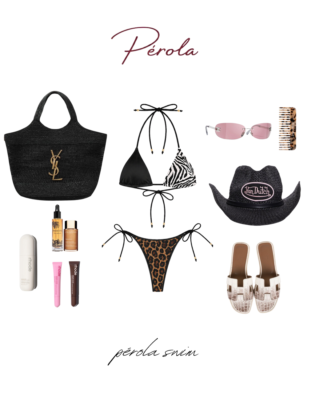 Zébra Bikini Set | WildSide Collection