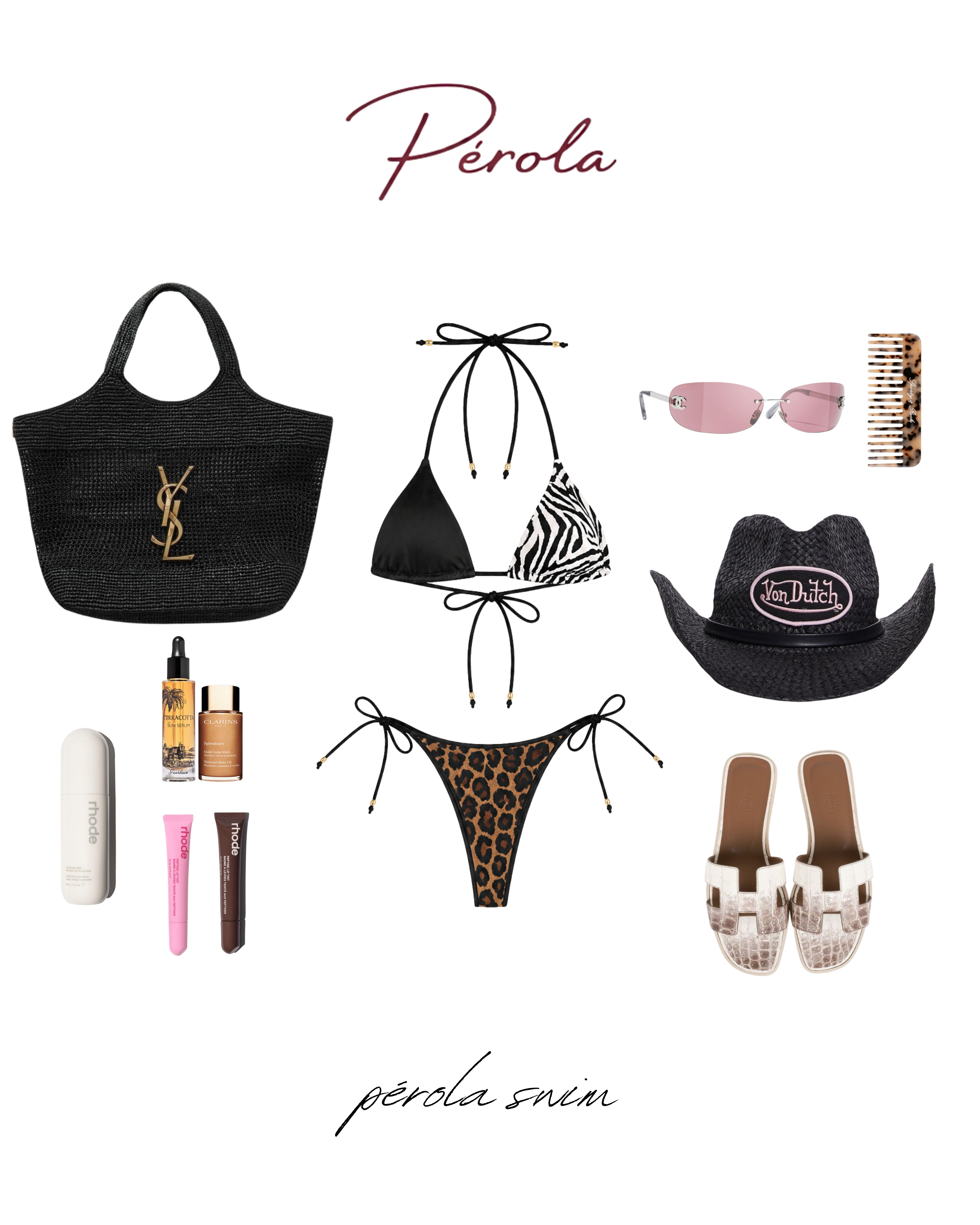 Zébra Bikini Set | WildSide Collection